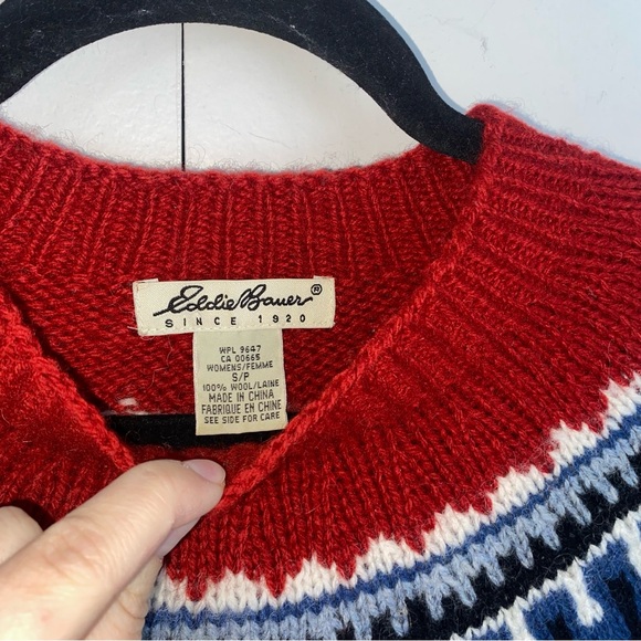 Vintage Eddie Bauer Wool Sweater - Picture 6 of 6